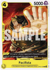 Pacifista - OP12-109 - Common - Legacy of the Master Release Event Cards