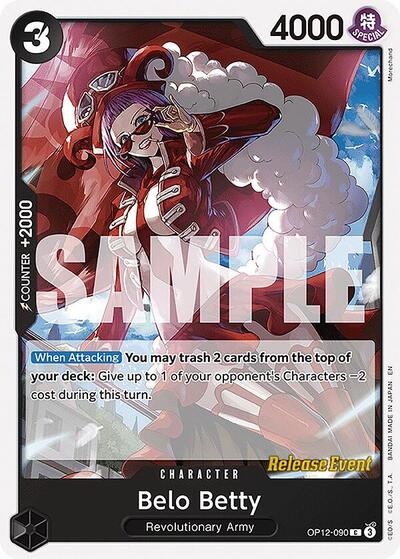 Belo Betty - OP12-090 - Common - Legacy of the Master Release Event Cards