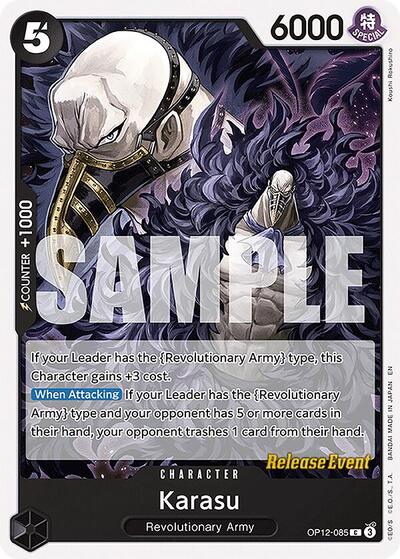 Karasu - OP12-085 - Common - Legacy of the Master Release Event Cards
