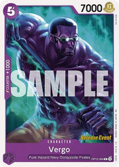 Vergo - OP12-064 - Common - Legacy of the Master Release Event Cards