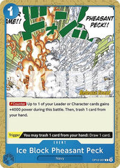 Ice Block Pheasant Peck - OP12-057 - Common - Legacy of the Master Release Event Cards