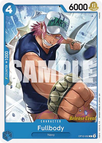Fullbody - OP12-052 - Common - Legacy of the Master Release Event Cards