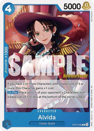 Alvida - OP12-042 - Common - Legacy of the Master Release Event Cards