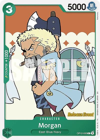 Morgan - OP12-035 - Common - Legacy of the Master Release Event Cards