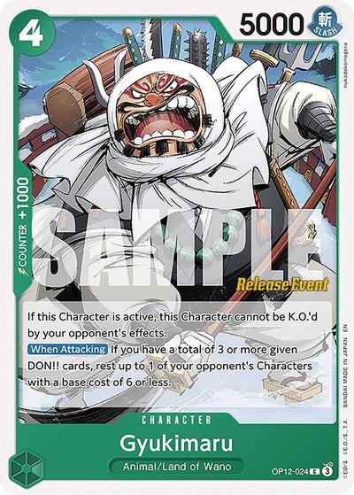Gyukimaru - OP12-024 - Common - Legacy of the Master Release Event Cards