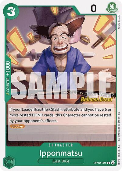 Ipponmatsu - OP12-021 - Common - Legacy of the Master Release Event Cards