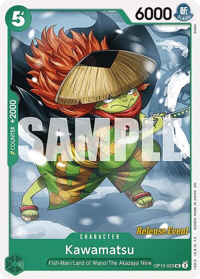 Kawamatsu - OP12-023 - Uncommon - Legacy of the Master Release Event Cards