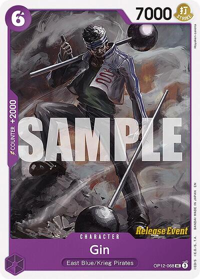 Gin - OP12-068 - Uncommon - Legacy of the Master Release Event Cards