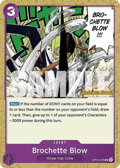 Brochette Blow - OP12-078 - Uncommon - Legacy of the Master Release Event Cards