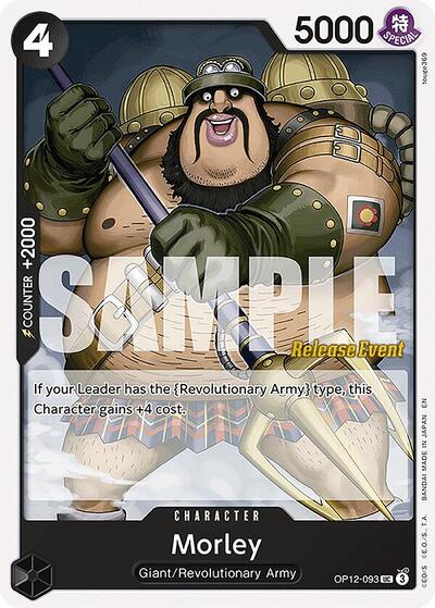 Morley - OP12-093 - Uncommon - Legacy of the Master Release Event Cards