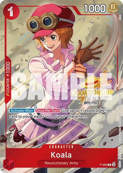 Koala (CS 25-26 Event Pack) - P-069 - Promo - One Piece Promotion Cards