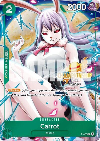 Carrot (CS 25-26 Event Pack) - P-070 - Promo - One Piece Promotion Cards