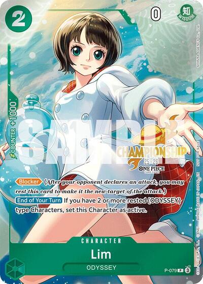 Lim (CS 25-26 Event Pack) - P-079 - Promo - One Piece Promotion Cards