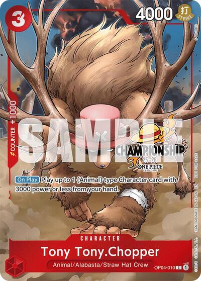 Tony Tony.Chopper (CS 25-26 Celebration Pack) - OP04-010 - Common - One Piece Promotion Cards