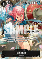 Rebecca (CS 25-26 Celebration Pack) - OP04-092 - Rare - One Piece Promotion Cards