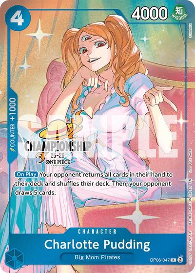 Charlotte Pudding (047) (CS 25-26 Celebration Pack) - OP06-047 - Rare - One Piece Promotion Cards