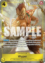 Wyper (CS 25-26 Celebration Pack) - OP08-110 - Rare - One Piece Promotion Cards