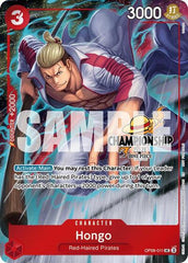 Hongo (CS 25-26 Celebration Pack) - OP09-011 - Uncommon - One Piece Promotion Cards