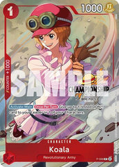 Koala (CS 25-26 Event Pack Finalist Ver.) - P-069 - Promo - One Piece Promotion Cards