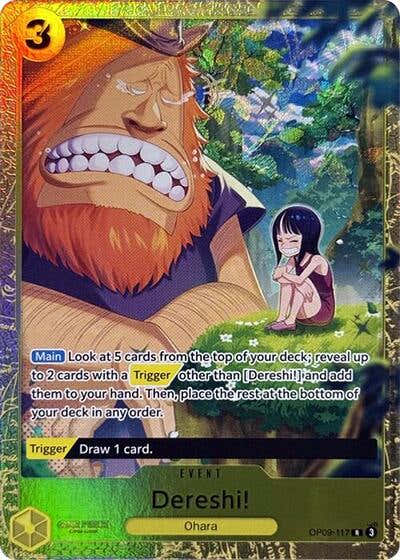 Dereshi! - OP09-117 - Rare (Premium Card Collection -Best Selection Vol. 4-) - One Piece Promotion Cards