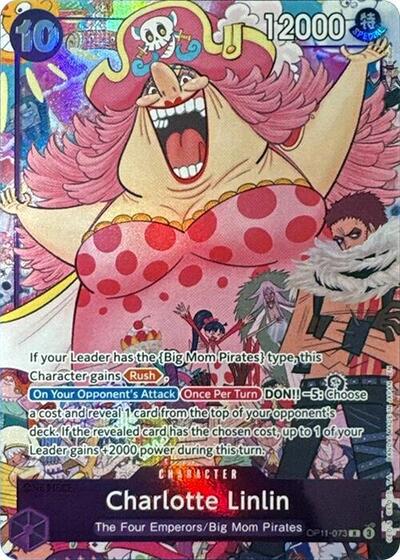Charlotte Linlin - OP11-073 - Rare (Premium Card Collection -6 assort vol.1-) - One Piece Promotion Cards
