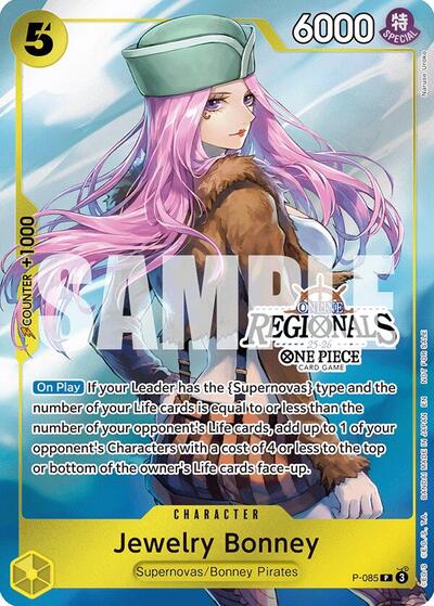 Jewelry Bonney - P-085 - Promo (Online Regional Participation Pack 2025 Vol.2) - One Piece Promotion Cards