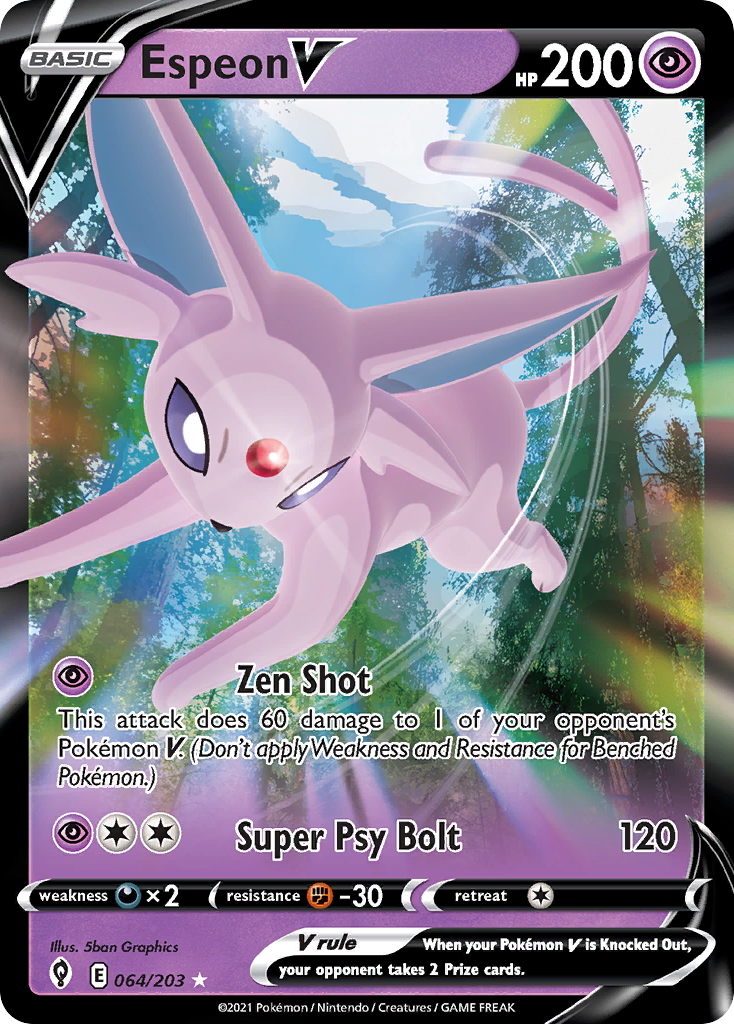 Espeon V - 064/203 - Evolving Skies