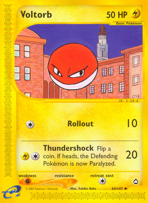 Voltorb - 064/147 - Aquapolis