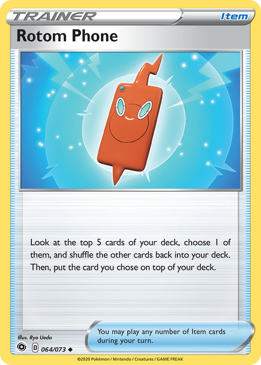 Rotom Phone - 64/73 - Champion's Path