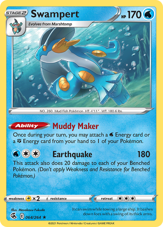 Swampert - 064/264 - Fusion Strike