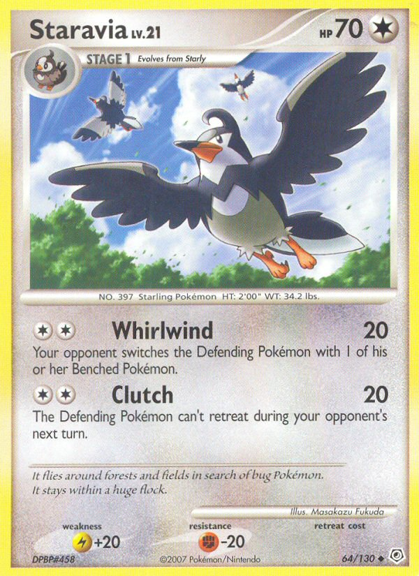 Staravia - 064/130 - Diamond & Pearl