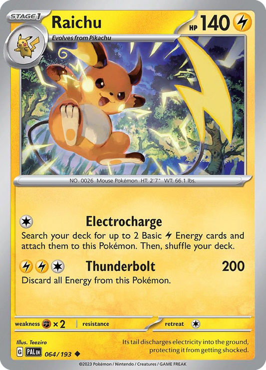 Raichu - 064/193 - Paldea Evolved