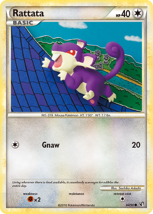 Rattata - 64/90 - HS—Undaunted