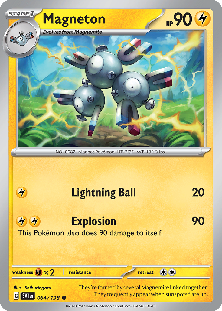 Magneton - 064/198 - Scarlet & Violet