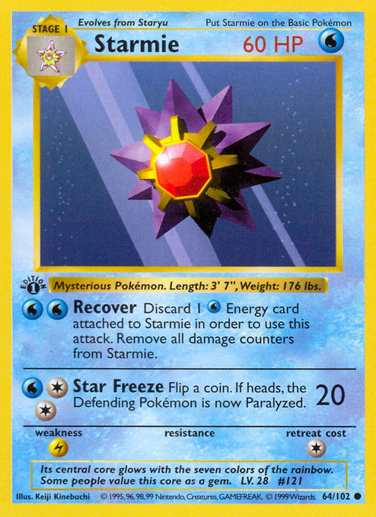 Starmie - 064/102 - Base