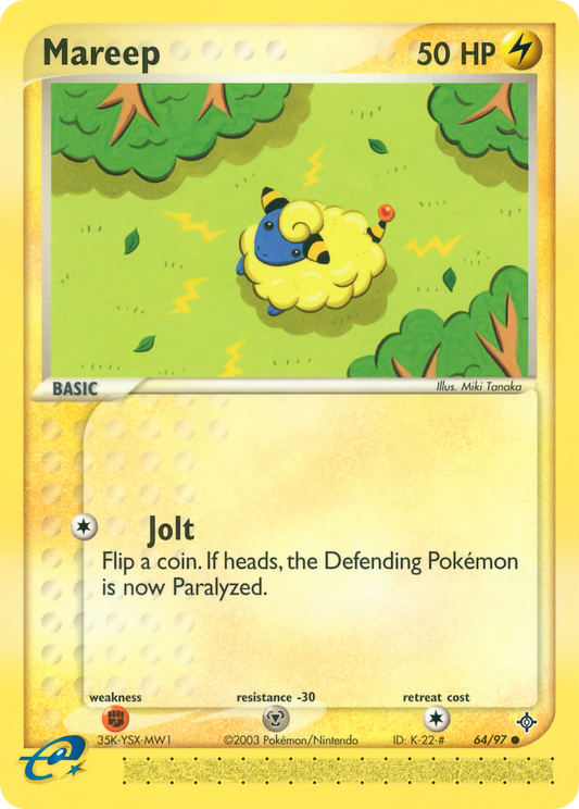 Mareep - 64/97 - Dragon