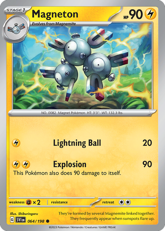 Magneton - 064/198 - Scarlet & Violet