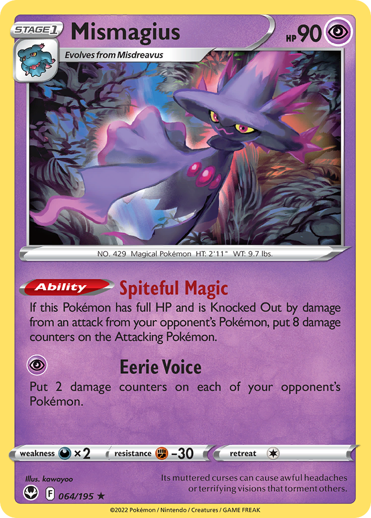 Mismagius - 064/195 - Silver Tempest