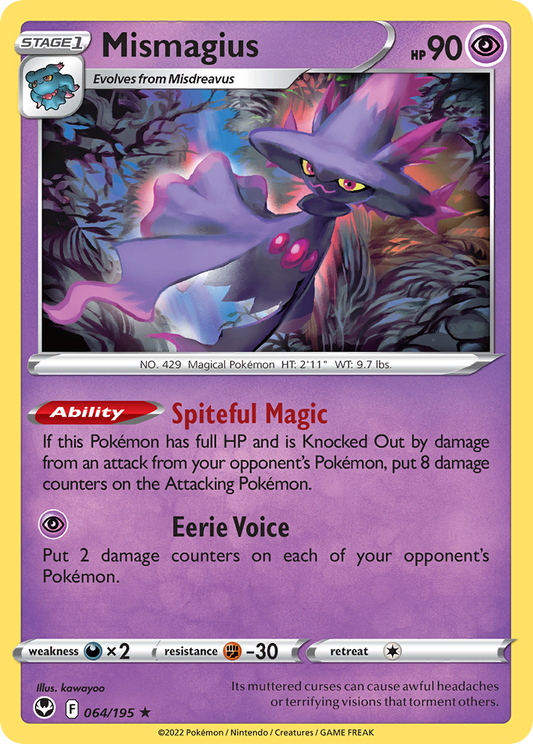 Mismagius - 064/195 - Silver Tempest