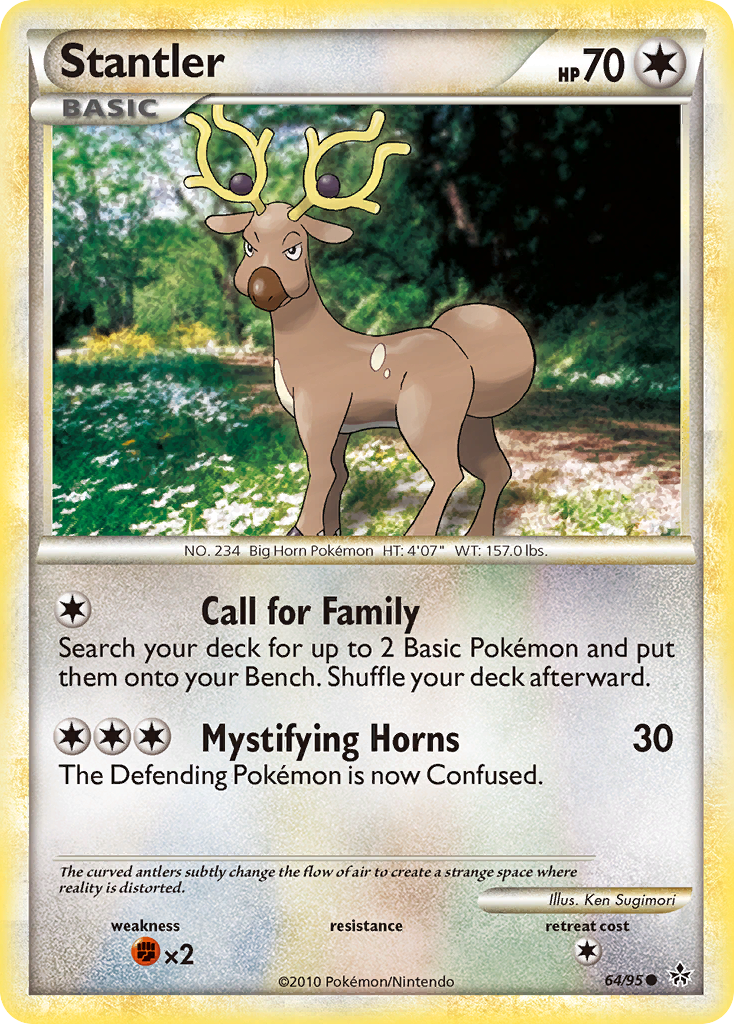 Stantler - 64/95 - HS—Unleashed