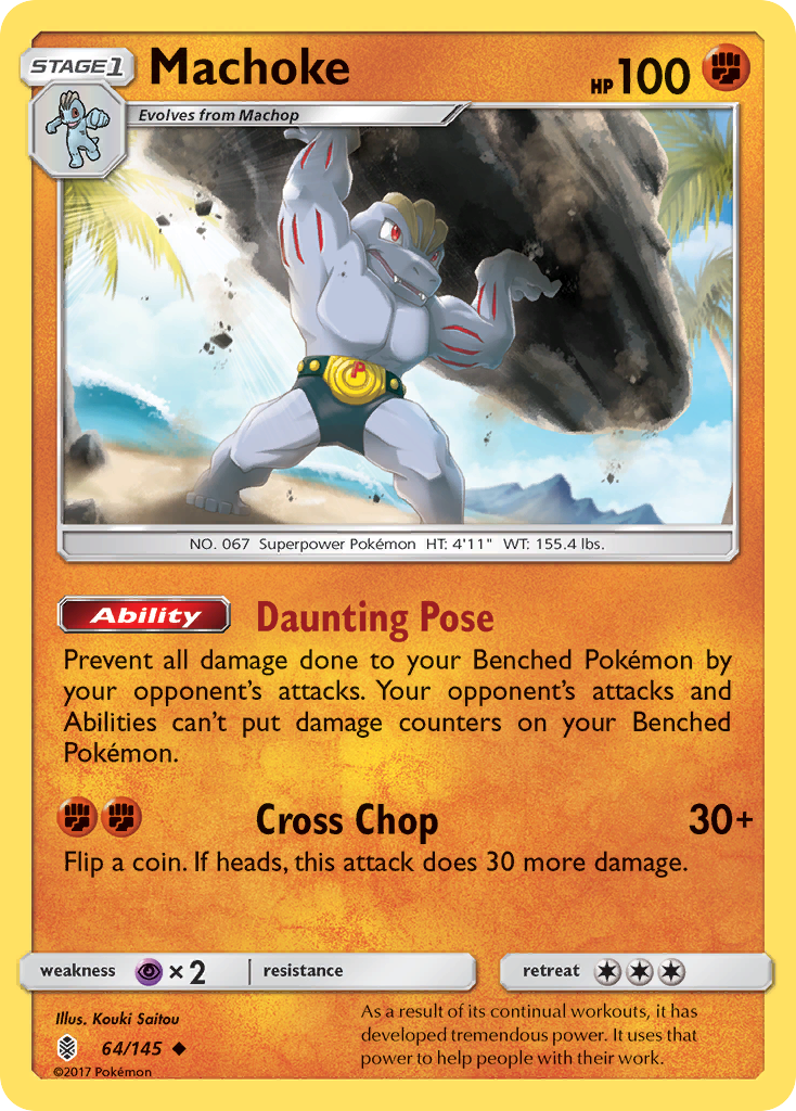 Machoke - 064/145 - Guardians Rising