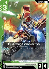 Gundam Heavyarms - GD02-025 - UNCOMMON - Dual Impact