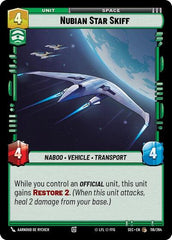Nubian Star Skiff - 116/264 - Common - Secrets of Power