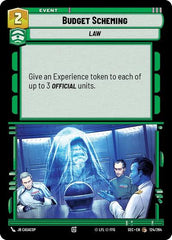 Budget Scheming - 124/264 - Common - Secrets of Power