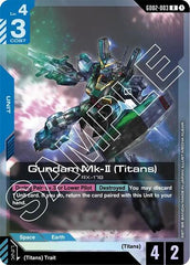 Gundam Mk-II (Titans) - GD02-003 - RARE - Dual Impact