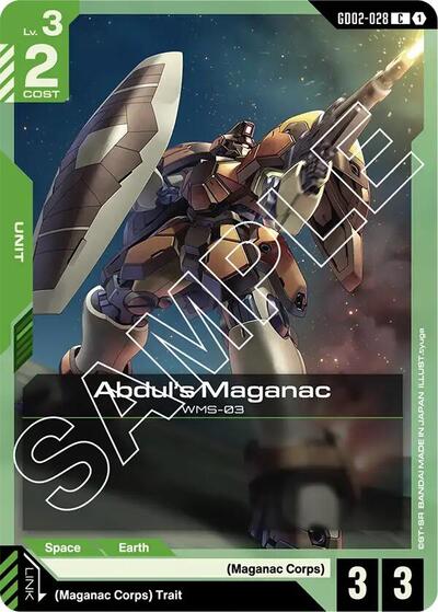 Abdul's Maganac - GD02-028 - COMMON - Dual Impact