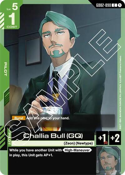 Challia Bull (GQ) - GD02-090 - COMMON - Dual Impact