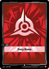 Fury Rune - 007/298 - Common - Origins