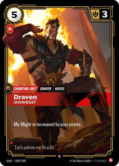 Draven, Showboat - 028/298 - Rare - Origins