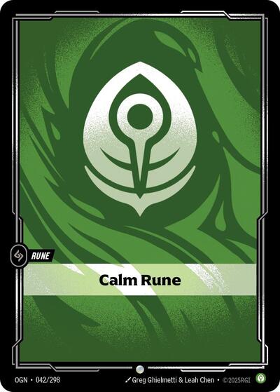 Calm Rune - 042/298 - Common - Origins